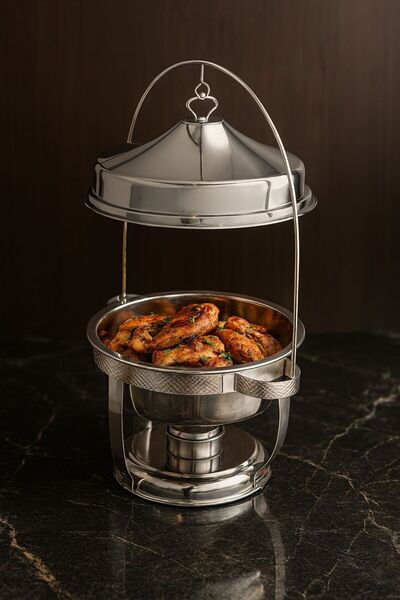 ALMASA 9L silver stainless steel heater