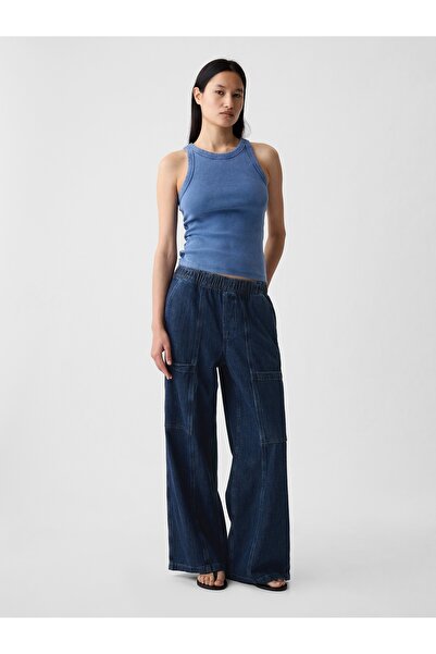 GAP KadınHigh Rise Utility Easy Jean Pantolon