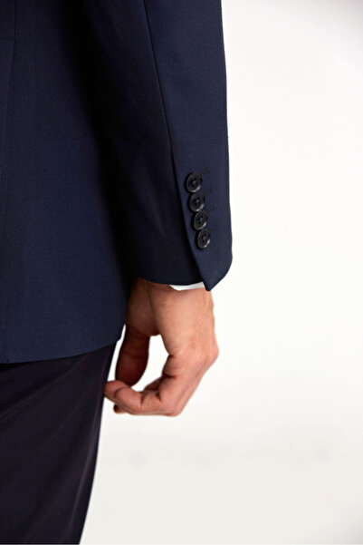 Bisse Erkek Lacivert 6 Drop Ceket