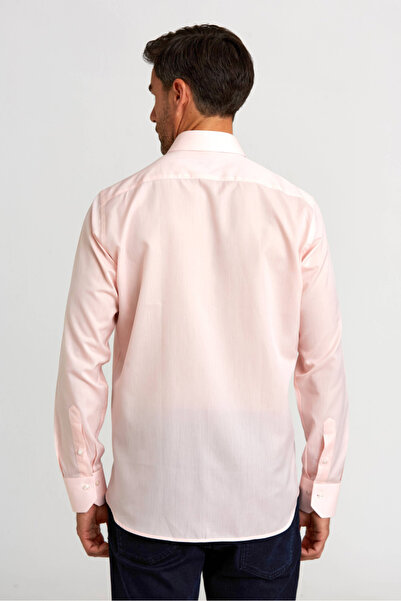 Bisse Regular Fit C Yaka Pembe Erkek Gömlek