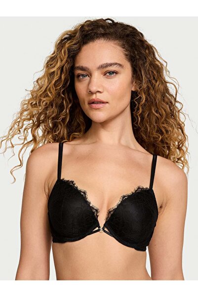 Victoria's Secret Rose Lace Push-Up Bra