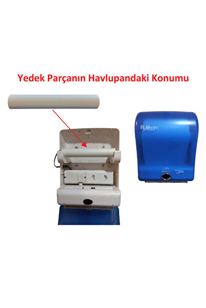 Poyraz Bioplast Flosft Otomatik Kağıt Havlu Dispanseri Yedek Parça Boru