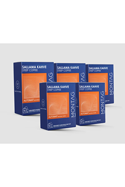 MONTAG COFFEE ROASTERS Sallama Filtre Kahve - 5 Kutu (25 Adet)