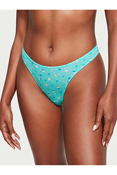 Victoria's Secret Esnek Pamuklu Derin Bacak Kesim Scoop Tanga