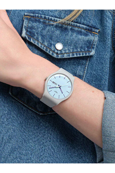 Swatch SO29M702 BLUEBERRY  SKY Unisex Kol Saati