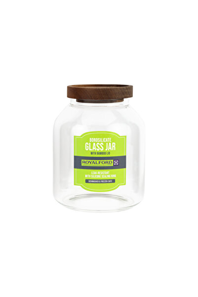 ROYALFORD BRS Transparent Glass Jar 1.5L