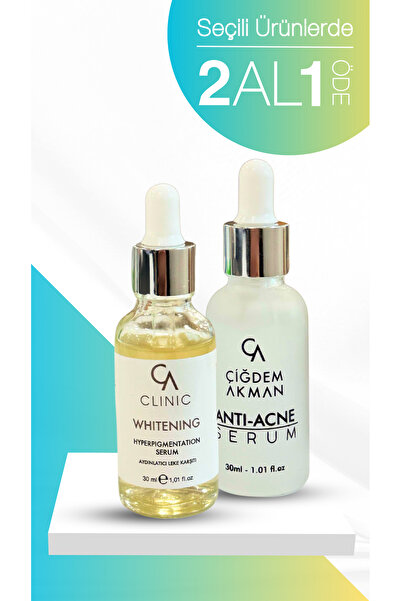 ÇİĞDEM AKMAN Çiğdem Akman 2'li Cilt Bakım Serum Seti