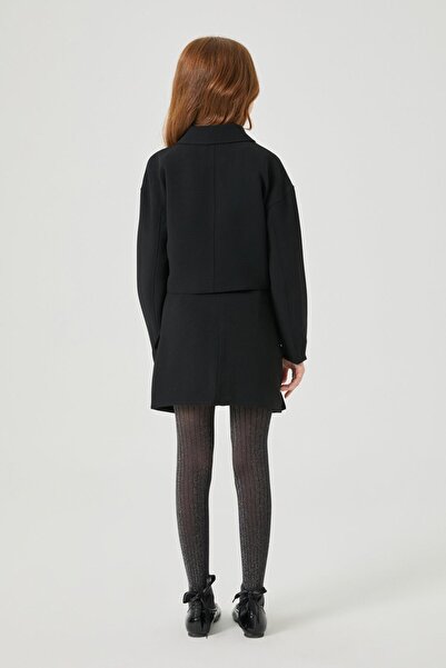 Guess BG Store Kız Çocuk Siyah Ceket