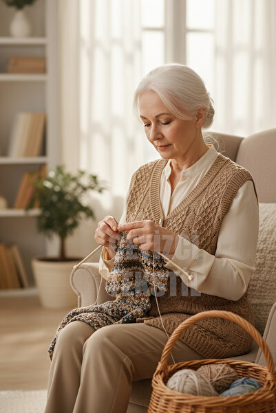 Çt Çeyizci Tekstil Γιλέκο προίκας, γιλέκο χωρίς γκλίτερ, πλεκτό γιλέκο, γιλέκο δώρου, νυφικό γιλέκο - μεγάλο μέγεθος