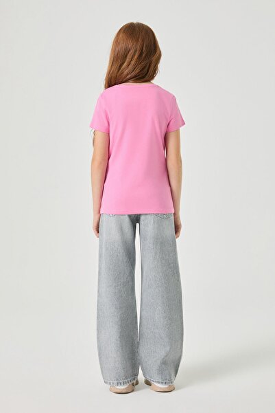 Guess BG Store Kız Çocuk Baskılı Tshirt