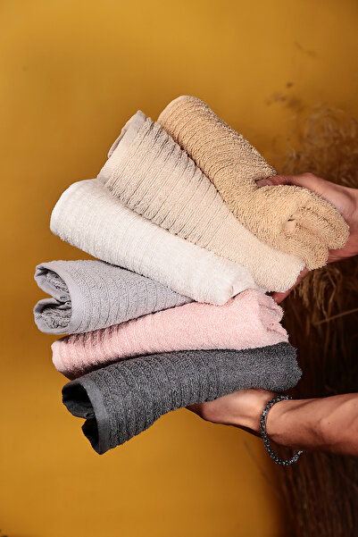 SHAL HOME Shal 100% βαμβακερό μαλακό μονό 50x90 cm πετσέτα χεριών και προσώπου