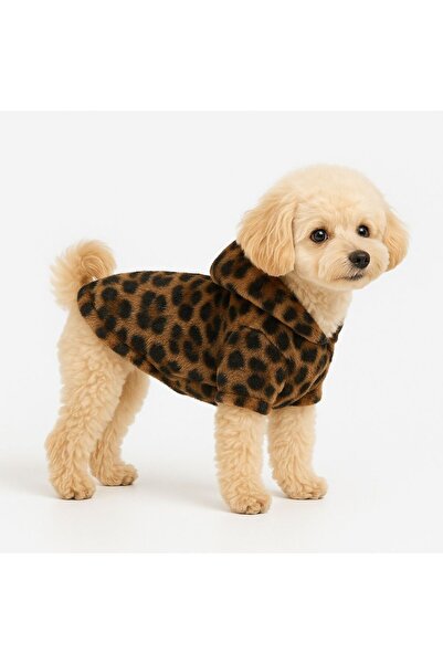 Dolce Pets Kedi Köpek Kıyafeti Leopar Ceket
