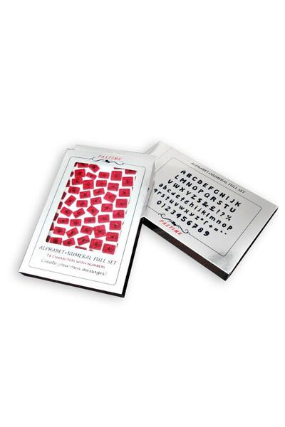 DOS مجموعة طباعة لب السكر المرقعة بالكامل بالحروف الأبجدية والأرقام