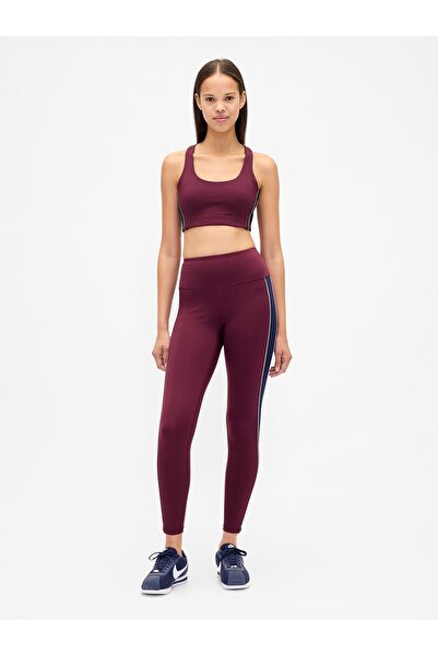 GAP Kadın Bordo GapFit Power Medium Impact Spor Sütyeni