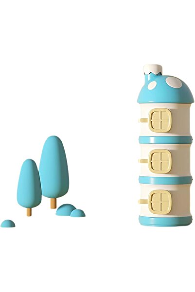 Twisoo موزع تخزين مسحوق حليب الأطفال - حاوية طعام للأطفال الرضع مع مانع للانس...