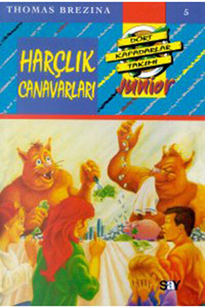 Say Yayınları فريق الأصدقاء الأربعة الصغار 5 - وحوش الجيب