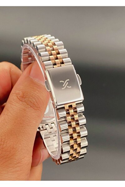 Daniel Klein Kadın Kol Saati Çelik kordon 3 ATM Su Geçirmez Rose Gümüş Renk