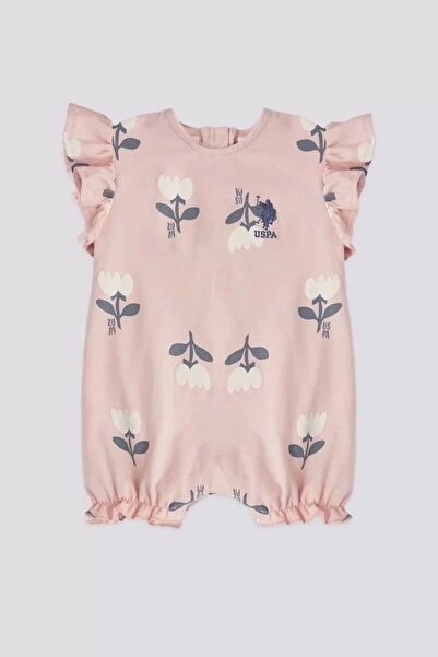 U.S. Polo Assn. Kız Bebek Tulum