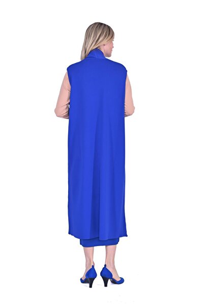 Invee Invee 6136 Knitwear Vest - Sax