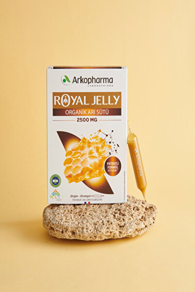 Arkopharma Royal Jelly Organik Arı Sütü 2500 Mg