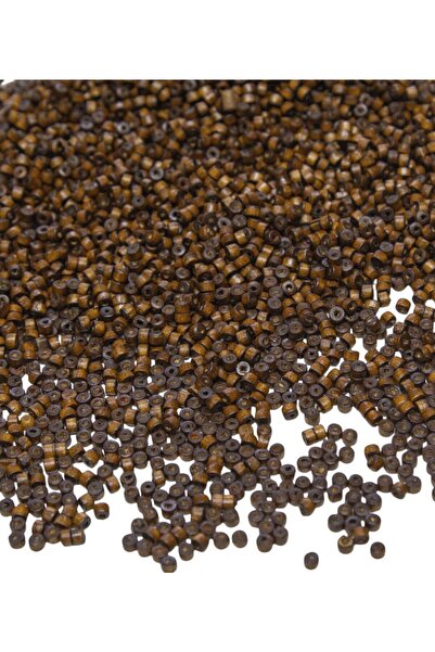 Serhat Aksesuar ve El İşçilik 4 Mm Silindir Kahve Rengi Ahşap Boncuk 50 gr