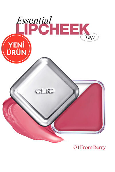 CLIO Dudak ve Yanak Renklendirici Balm Essential Lipcheek Tap (04 From Berry)