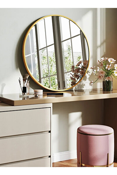 Taimi Elegant Design 50cm Vanity Mirror-Gold Metal Frame for dressing room,li...