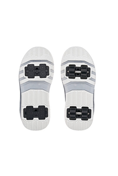 ROCKY SPORT Kids Roller Skate Lighted Wheels Sneakers & Casual Black Skateboard Shoes 4 Wheels