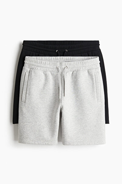 H&M 2’li Sweatshirt Şort Regular Fit
