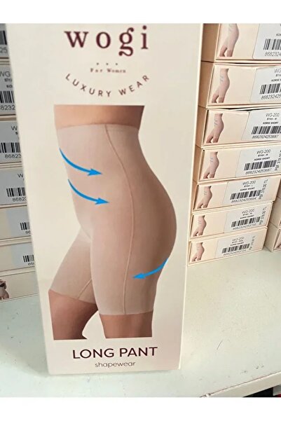 Wogi Nude Colored Corset with Legs