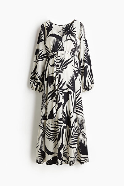 H&M MAMA Before & After Kuşaklı Elbise