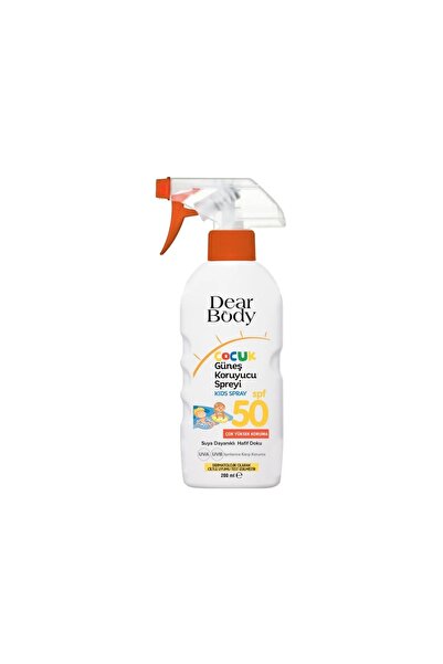 dear body Çocuk Güneş Koruyucu Sprey SPF50 200ML