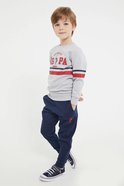 U.S. Polo Assn. Licensed Grimelange Boy's Tracksuit Set