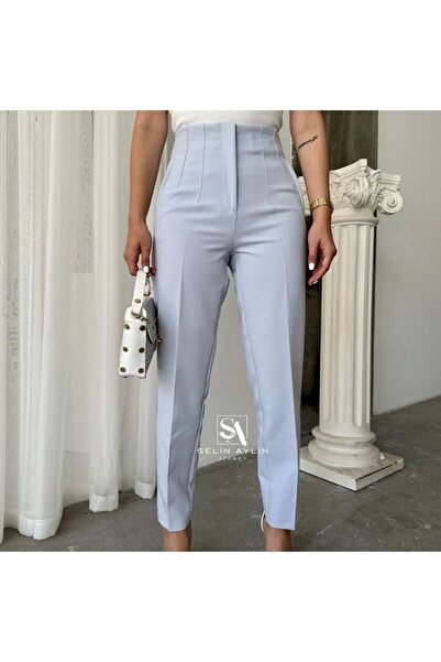 KAROL Flatolu Trousers - Baby Blue