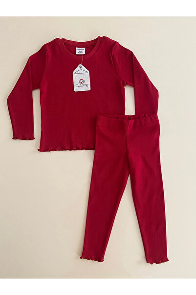 Rolypoly مجموعة رولي بولي للأطفال مكونة من قطعتين - أحمر