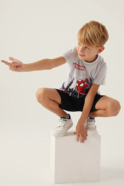 SPIDERMAN Spider-man boy's bermuda set - snow melange