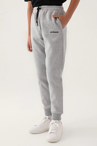 Kappa Gray Waist Lace Pocket Melange Boy's Sweatpants