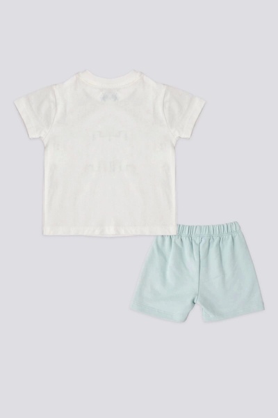 U.S. Polo Assn. Erkek Bebek 2 Lı Kısa Kol T-shırt Takım - Krem