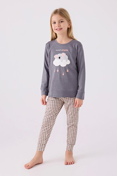 Arnetta Mother Daughter Double Set - Dark Gray