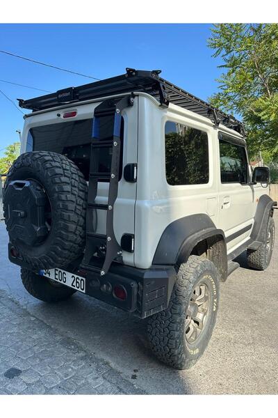 AGM SPECİAL SUZUKİ JİMNY ÇELİK BAGAJ KAPAĞI MERDİVENİ JB74 2019 MODEL VE SONR...