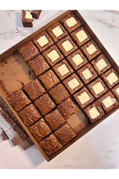 YYK YIKANABİLİR YAĞLI KAĞIT HEP PİŞİR Bölmeli Brownie Kalıbı 30 Cm Çelik (YAĞ...