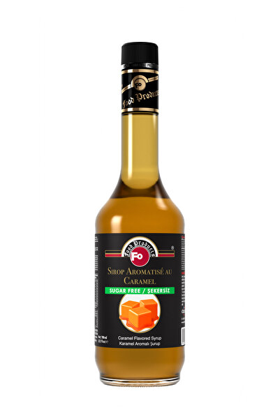 FO Karamel Aromalı Şurup - Şekersiz 700 ml