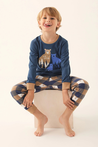 Rolypoly Erkek Çocuk Ikili Takım - Koyu Indigo