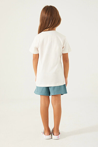 Frozen Elsa White Girl's Shorts Set