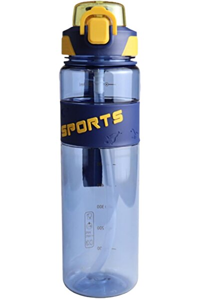 Twisoo Sports Water Bottle - 1000ml Leak Proof Gym Bottle, BPA Free, Food Grade Plastic and Silicone