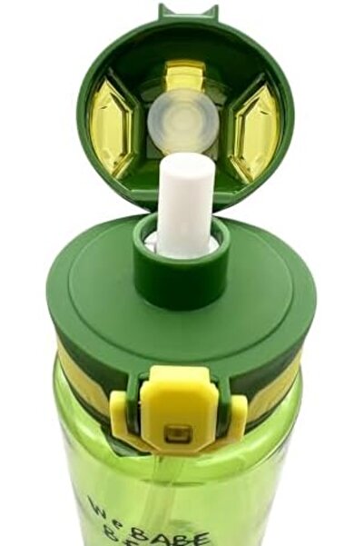 Generic Twisoo Sports Water Bottle - Leak-Proof, BPA-Free, Hygienic, Tritan & Silicone, Large Capacity, Port