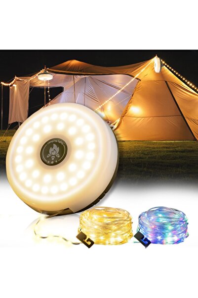 sonx Güneş Enerjili Makara LED Kamp Lambası