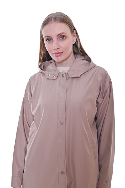 Invee Art Raincoat Beige