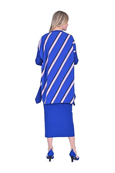 Invee Handkerchief Tunic Indigo