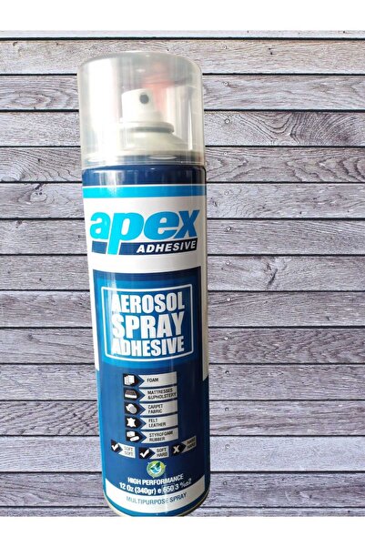 Ankases Apex Sprey Yapıştırıcı – 340gr – Sünger ve Malzemeler İçin Güçlü Tutkal